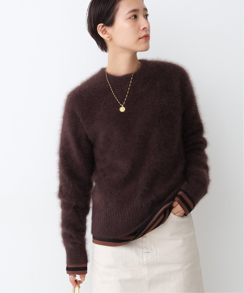 Spick & Span」 長袖ニット FREE チャコールグレー レディース Spick & Span」 長袖ニット FREE チャコールグレー レディース