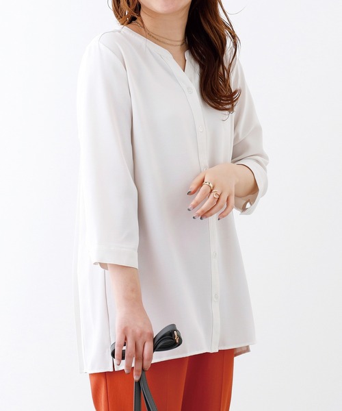 BELLUNA PLUS（ベルーナプラス） チュニック バックプリーツチュニック