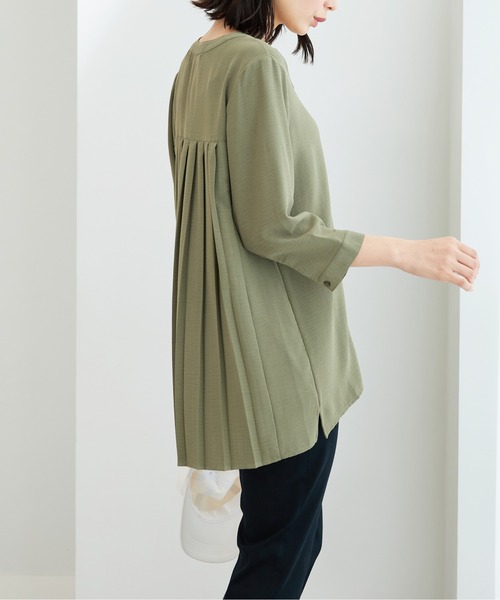 BELLUNA PLUS（ベルーナプラス） チュニック バックプリーツチュニック