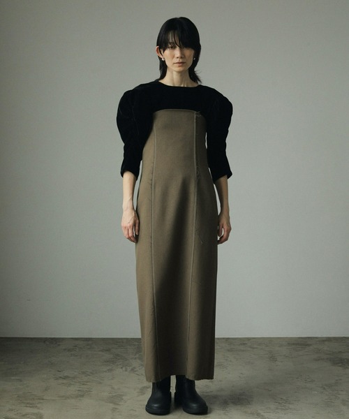 anuke（アンヌーク） ワンピース Heather Bare Onepiece : ZOZOTOWN 