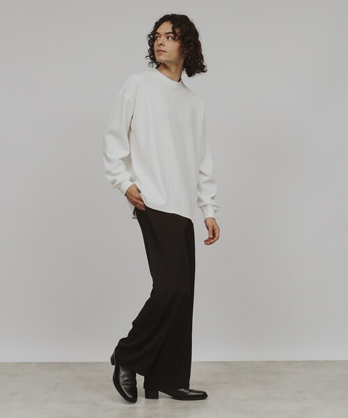 tk.TAKEO KIKUCHI（ティーケータケオキクチ） tシャツ カラーワッフル