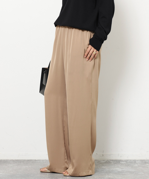 Deuxieme Classe」 イージーパンツ 36 ブラック レディース : 84967079  