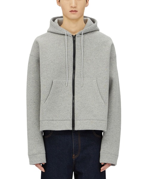 MSGM（エムエスジーエム） パーカー ウールブレンド ボンディング