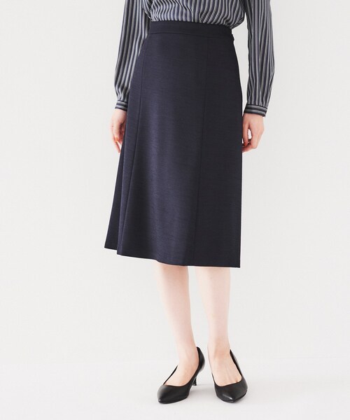 新品 UNTITLED スカートスーツ M ネイビー UNTITLED フォーマルスーツ スカートスーツ ネイビー
