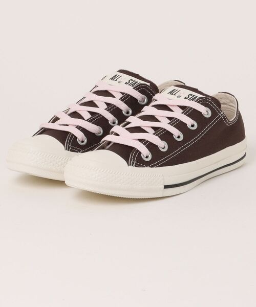 スニーカー CONVERSE コンバース AS PC OX オールスター PC OX 31313360 BROWN/PINK メンズ レディース | CONVERSE