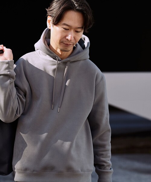 SHIPS（シップス） パーカー SHIPS:「吸湿発熱」モイスチャー プル