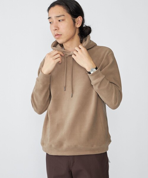 SHIPS（シップス） パーカー SHIPS:「吸湿発熱」モイスチャー プル