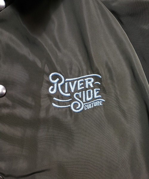 ジャケット・アウター Rest&Recreation ブルゾン アウター RIVER SIDE CULTURE/RSC 裏ボアコーチJKT (M4