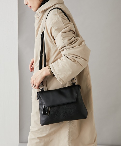 ear PAPILLONNER」 ショルダーバッグ FREE ブラック×ブラック  