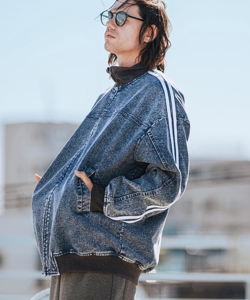CAMBIO（カンビオ） デニムジャケット gジャン mj10506-Chemical Wash