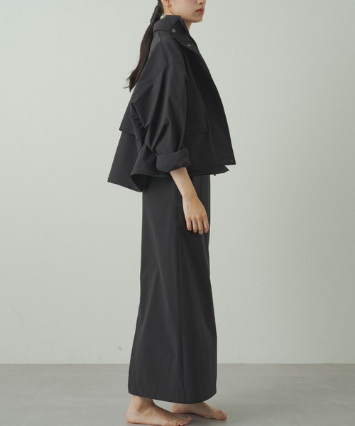 Loungedress（ラウンジドレス） ステンカラーコート FREE ブラック