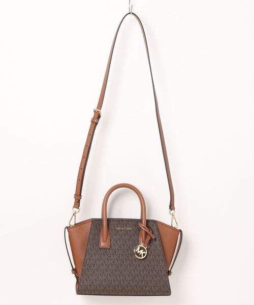 MICHAEL KORS ハンドバッグ AVRIL レザー サッチェル スモール