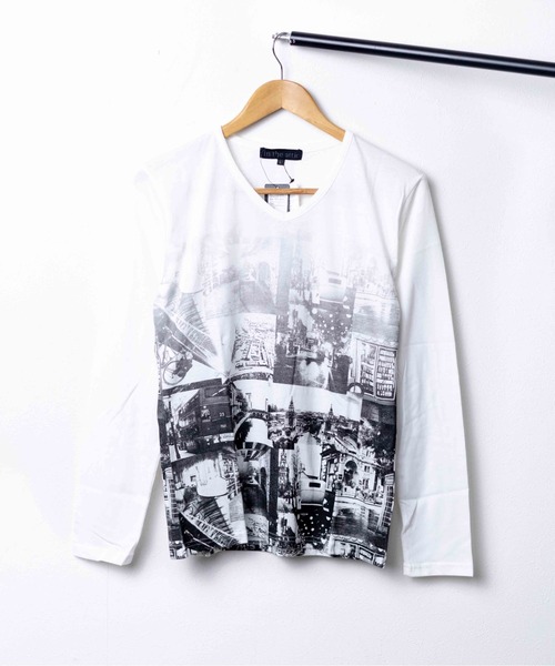 in the attic（インジアティック） tシャツ in the atticVネック