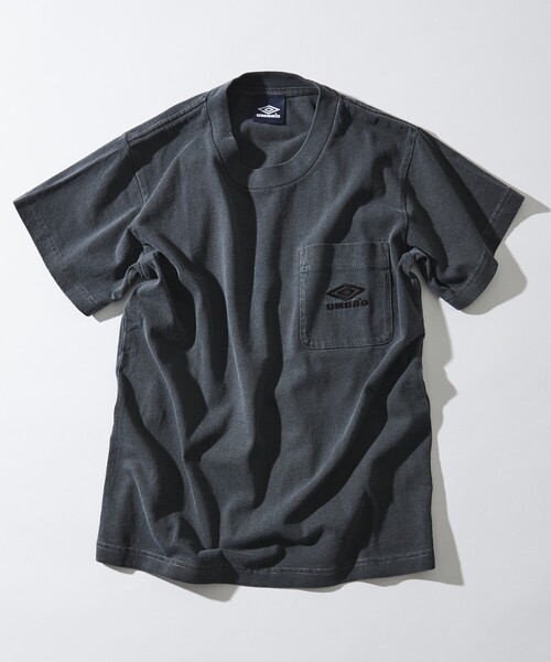 韓国*UMBRO■Pigment Dying T-Shirt UMBRO/別注 Pigment Dye Pocket L/S Tee｜Daytona Park(FREAK'S