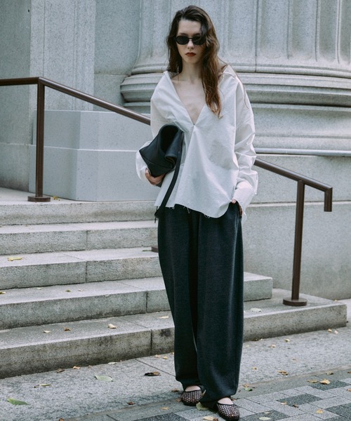 CREDONA（クレドナ） スウェットパンツ ジャージ WOOL FLEESE EASY