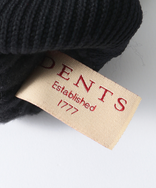 「DENTS」 手袋 MEDIUM ライトグレー メンズ_画像8