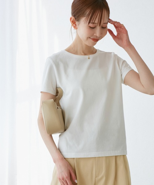 ROPE' PICNIC（ロペ ピクニック） tシャツ 半袖 スパンコールビスチェ