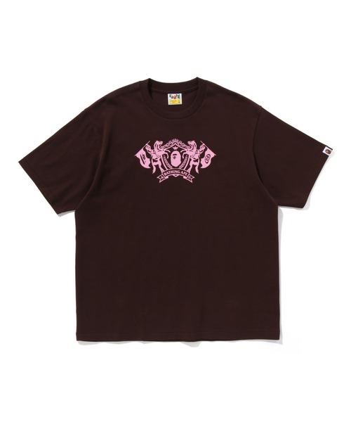 A BATHING APE（アベイシングエイプ） tシャツ COLLEGE LOGO RELAXED