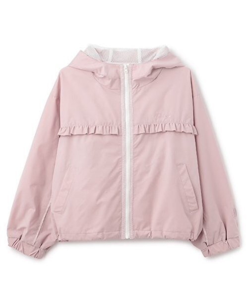 pom ponette junior160cm フェイクファーブルゾン ピンク pom ponette junior（ポンポネット ジュニア） ブルゾン アウター 「撥