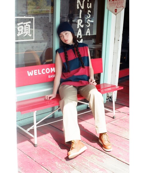 tシャツ ラグジャー ノースリーブ レディース