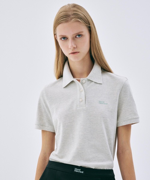 Mardi Mercredi（マルディメクルディ） ポロシャツ ポロ SLIMFIT SHIRT
