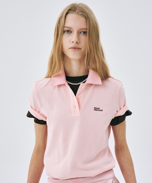 Mardi Mercredi（マルディメクルディ） ポロシャツ ポロ SLIMFIT SHIRT