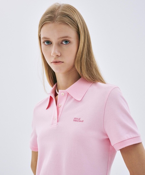 Mardi Mercredi（マルディメクルディ） ポロシャツ ポロ SLIMFIT SHIRT