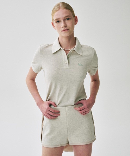 Mardi Mercredi（マルディメクルディ） ポロシャツ ポロ SLIMFIT SHIRT