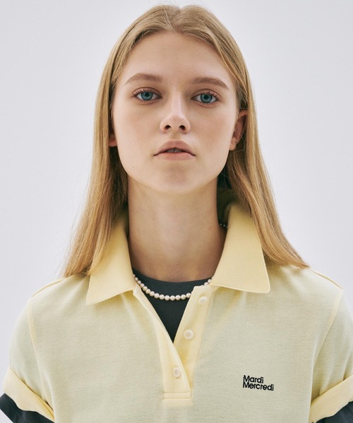 Mardi Mercredi（マルディメクルディ） ポロシャツ ポロ SLIMFIT SHIRT