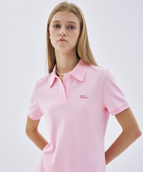 Mardi Mercredi（マルディメクルディ） ポロシャツ ポロ SLIMFIT SHIRT