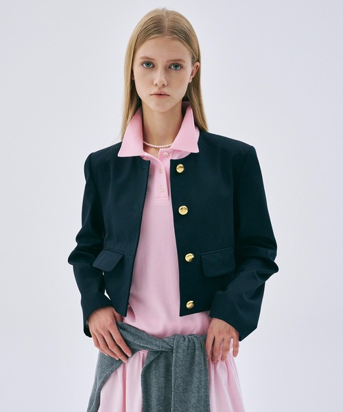 Mardi Mercredi（マルディメクルディ） ポロシャツ ポロ SLIMFIT SHIRT