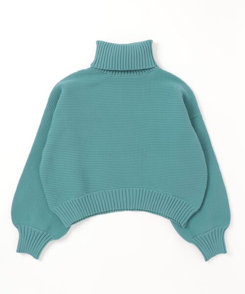 「ANAP」 タートルネックニット FREE グリーン レディース_画像2