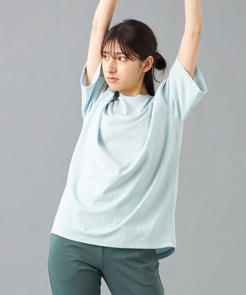 Chacott（チャコット） tシャツ 半袖 HandsomeCotton オーバーTシャツ