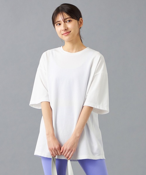 Chacott（チャコット） tシャツ HandsomeCotton オーバーTシャツ