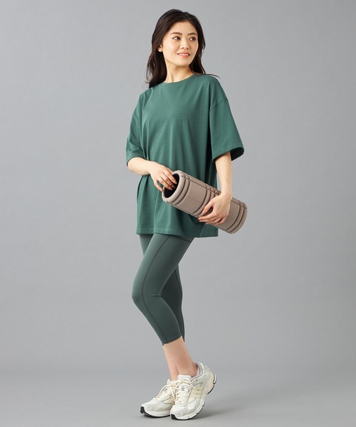Chacott（チャコット） tシャツ HandsomeCotton オーバーTシャツ