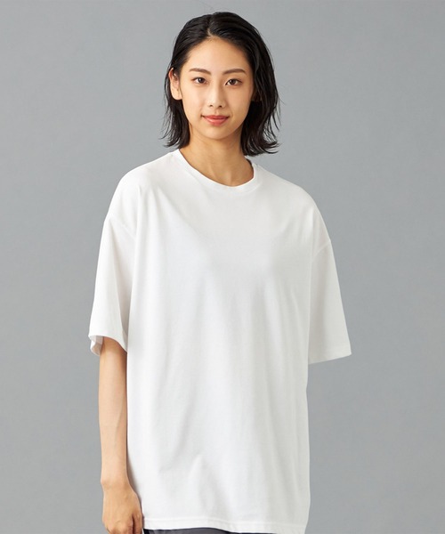 Chacott（チャコット） tシャツ HandsomeCotton オーバーTシャツ