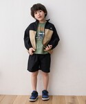 ブルゾン アウター スタンドカラー ウインドブ...の詳細画像2