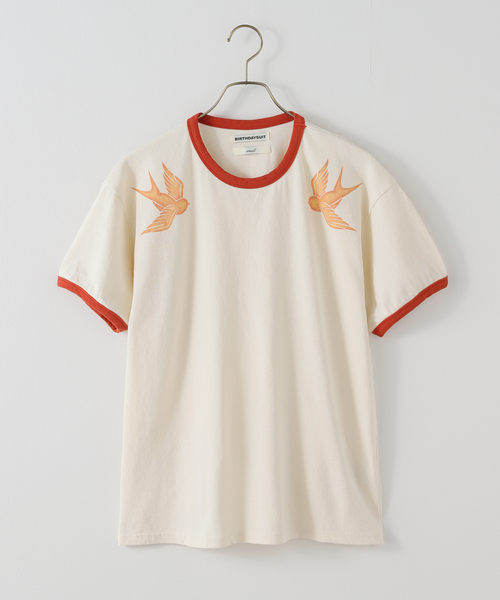 tシャツ BIRTHDAYSUIT/バースデースーツ BIRD RINGER T-SHIRT レディース