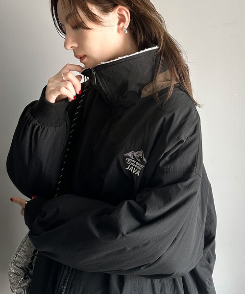 「Java」 ブルゾン SMALL アイボリー レディースの画像7