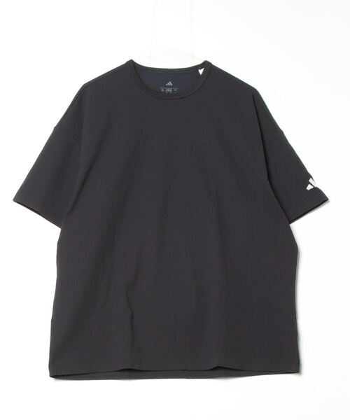 adidas ワッフル素材 Tシャツ adidas アディダス ワッフル Tシャツ 半袖 男女兼用 S-XLサイズ