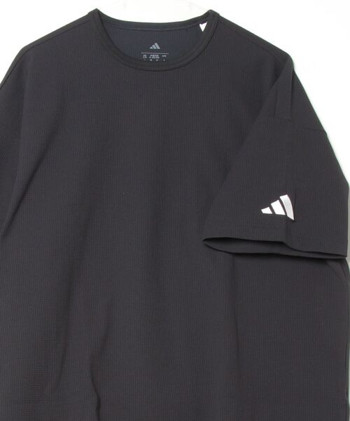 adidas ワッフル素材 Tシャツ adidas｜【公式】アディダス adidas ルーズフィット ワッフル