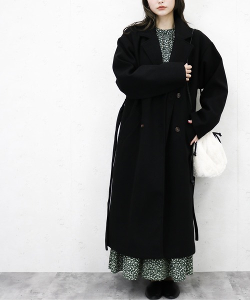 「Per sist ence」 チェスターコート FREE サックスブルー レディース_画像7