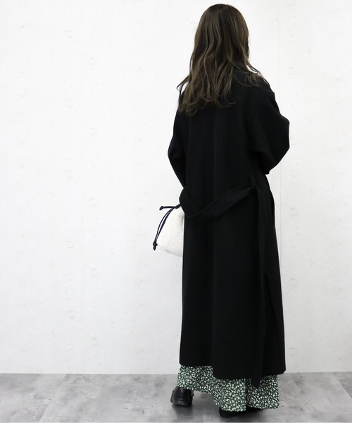 「Per sist ence」 チェスターコート FREE サックスブルー レディース_画像8