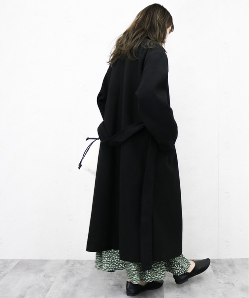 「Per sist ence」 チェスターコート FREE サックスブルー レディース_画像9