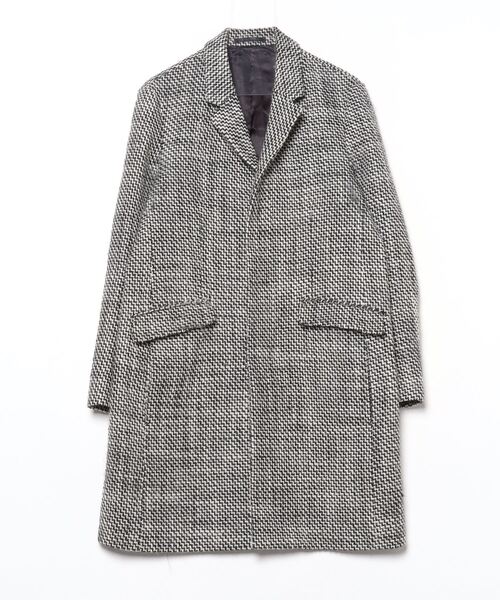 KNOTT（ノット） チェスターコート 1 グレー メンズ : ZOZOTOWN Yahoo