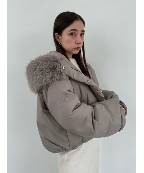 SNIDEL（スナイデル） ダウンジャケット FREE アイボリー レディース