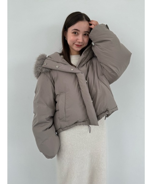 SNIDEL（スナイデル） ダウンジャケット FREE アイボリー レディース