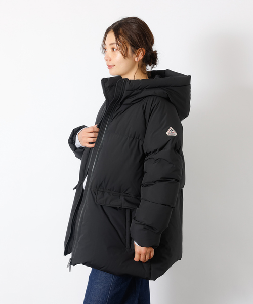 Pyrenex 「Pyrenex」 ダウンジャケット 40 ネイビー レディース