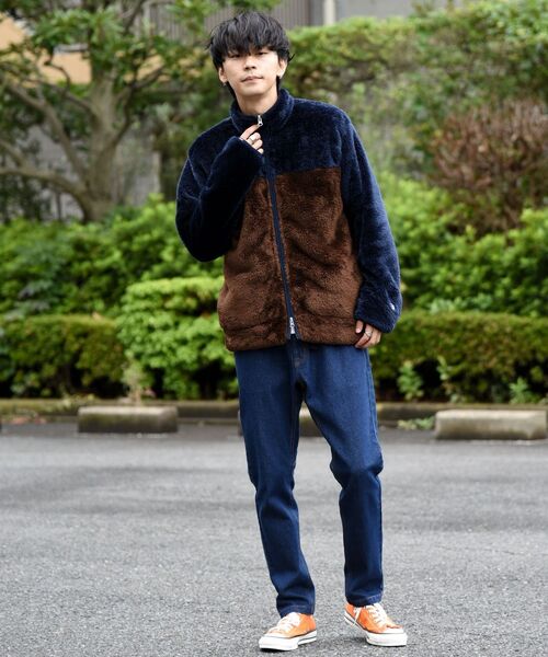 「Champion」 ブルゾン SMALL ベージュ メンズ_画像6