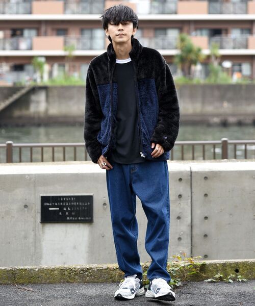 「Champion」 ブルゾン SMALL ベージュ メンズ_画像8